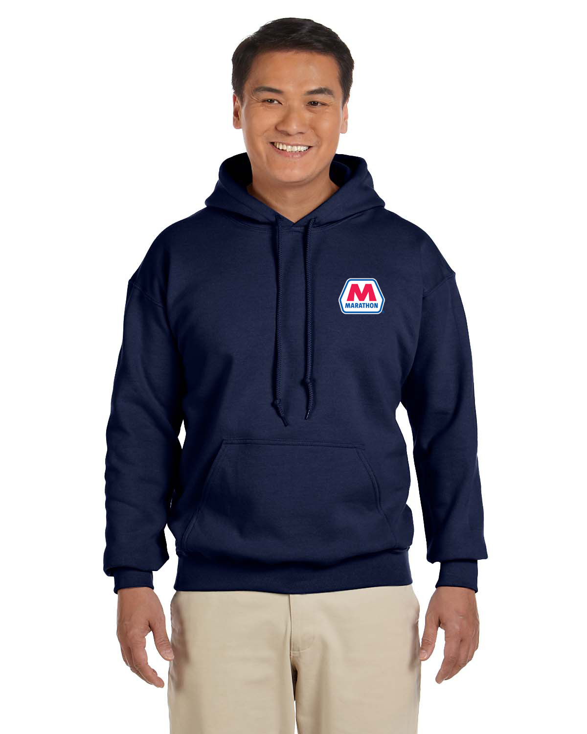 G185 Marathon Adult Heavy Blend™ 8 oz., 50/50 Pullover Hooded Sweatshirt